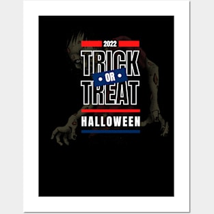 Happy Halloween Trick or Treat Posters and Art